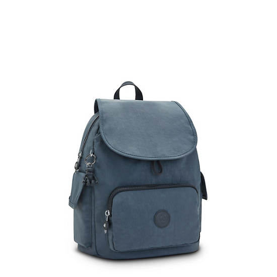 Mochilas Kipling City Pack Small Azul Marino Grises | MX 1507NW